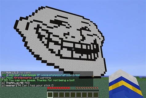 Troll Face Minecraft Map