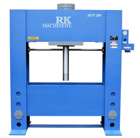Rk Machinery H Frame Hydraulic Press 200 Ton