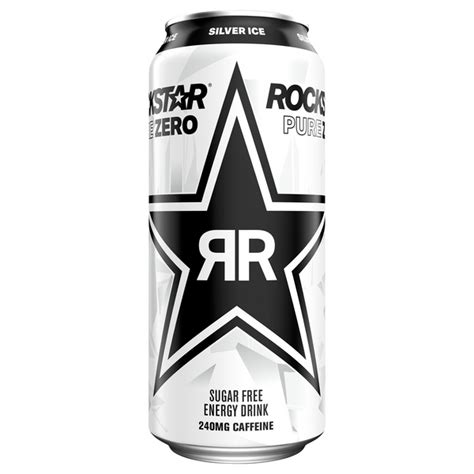Save On Rockstar Pure Zero Energy Drink Silver Ice Order Online
