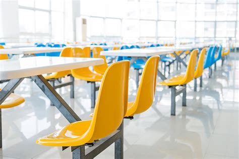 Empty School Cafeteria Stock Photo Download Image Now Istock