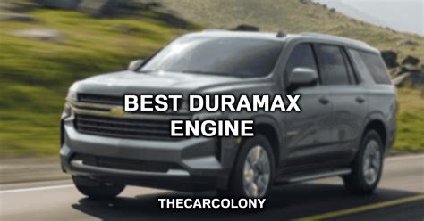 Best Duramax Engine Heres Everything You Need To Know