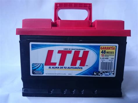 Bateria Acumulador Lth Tipo L 42 400 157500 En Mercado Libre