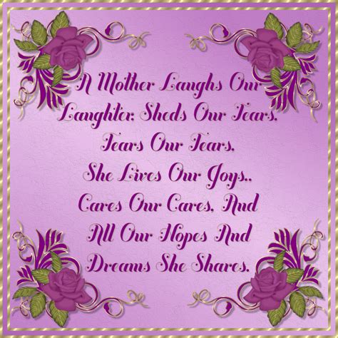 Creative Elegance Designs New Mothers Day Poem Page