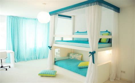 Girls Bedroom Decorating Ideas With Bunk Beds Design