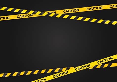 Caution Warning Lines Danger Signs Background 3503274 Vector Art At