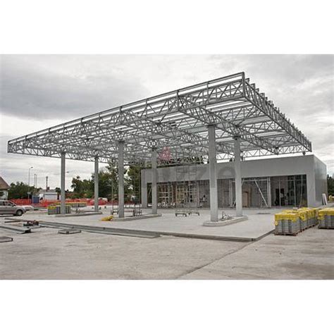 Larger gas stations can require multiple canopies with up to 8 footings each. Gas Station Canopy, कैनोपी - Sree Raghavenddra Engineering ...