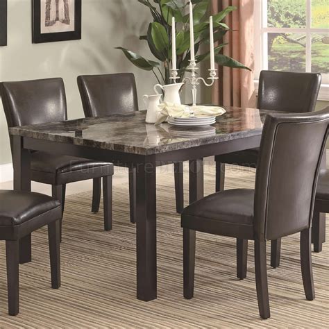 We did not find results for: Cappuccino Finish & Faux Marble Top Modern 7Pc Dining Set