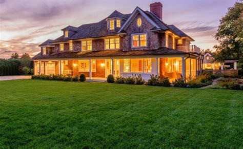 7 85 Million Newly Built Shingle Mansion In Water Mill NY Homes Of