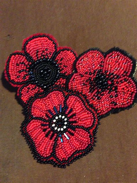 Beaded Poppies Three Styles Bead Embroidery Tutorial Bead
