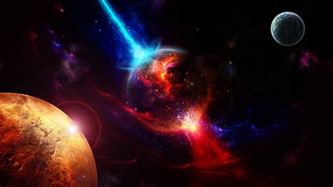 Planets In Space 4k Ultra Hd Wallpaper Background Image 3840x2160 Images