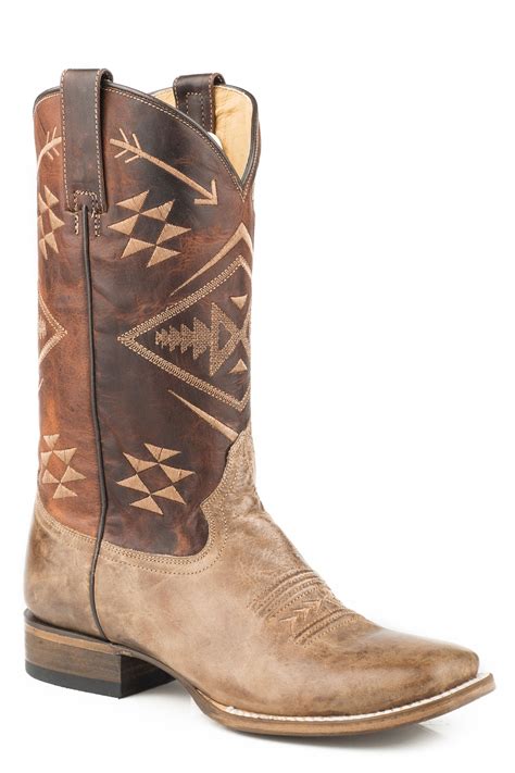 Roper Womens Ruby Square Toe Cowboy Boots