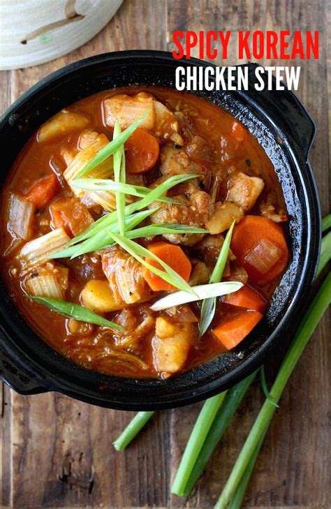 Easy Spicy Korean Chicken Stew Dakdoritang Season With Spice