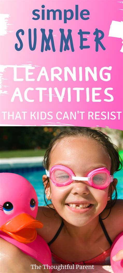 Unbelievably Simple Summer Learning Activities That Kids Cant Turn