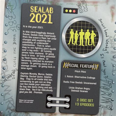 Sealab 2021 Season One Dvd Region 4 Cardboard Box 2 Disc Set Free
