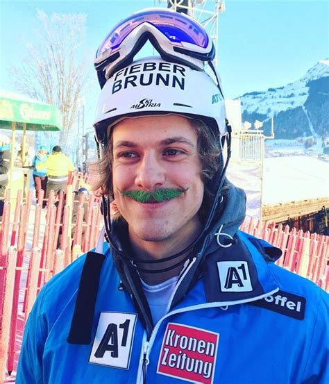 Manuel feller is an austrian world cup alpine ski racer. @manuel.feller.official 😳😂 #grünerbart @hahnenkammrennen ...