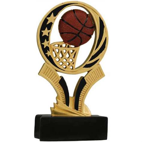 Resin Basketball Trophy Midnite Star Willamette Valley Awards
