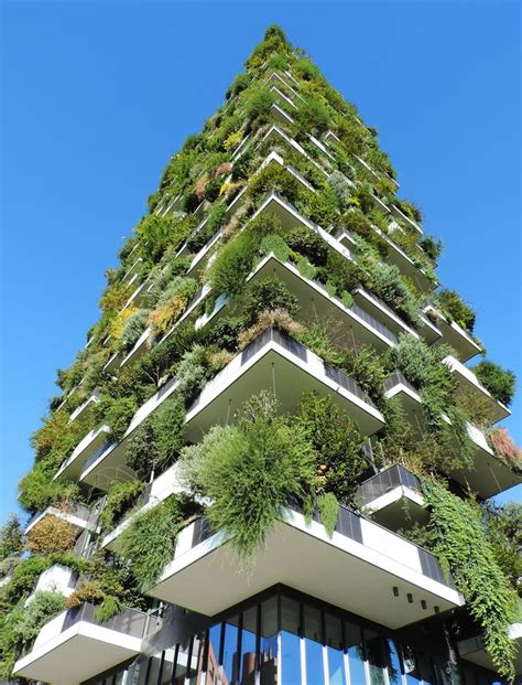 Vertical Forest Bosco Verticale Milan Italy Vertical Forest