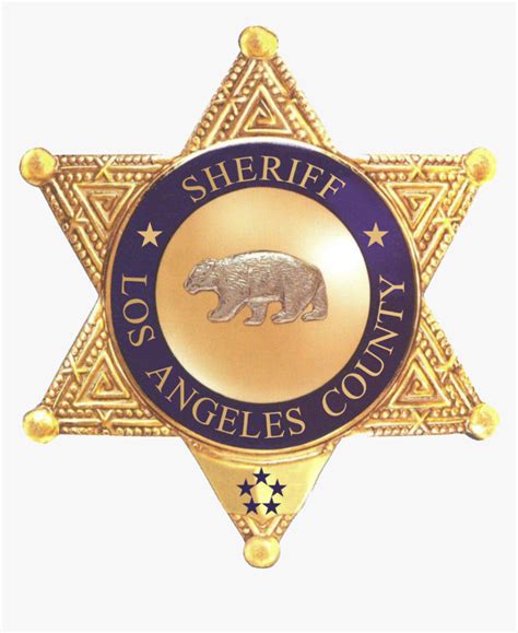 Los Angeles County Ca Deputy Sheriffs Badge Svg La California Sheriff