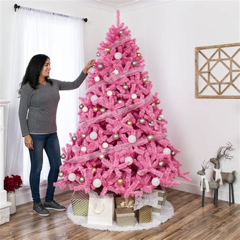 Best Choice Products 6ft Artificial Christmas Full Tree Festive Holiday