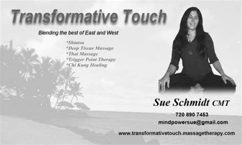 Transformative Touch Massage Therapy