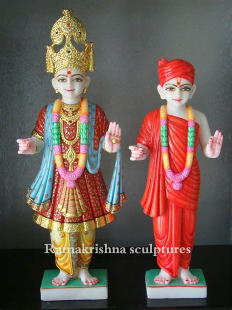 Swaminarayan Marble Murti Online Buy God Statue For Home The Murti Wala