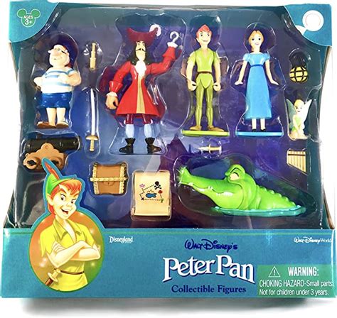 Walt Disneys Peter Pan Collectible Figure Set Toy Amazon De Spielzeug