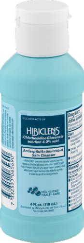 Hibiclens Antisepticantimicrobial Skin Cleanser Liquid 4 Fl Oz Kroger