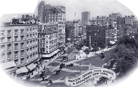 Worth Square Fifth Avenue And Broadway 1896