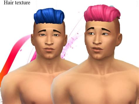 New Mesh Found In Tsr Category Sims 4 Male Hairstyles Sims 4 Sims