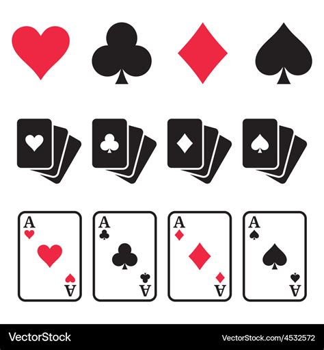 Play Cards Royalty Free Vector Image Vectorstock