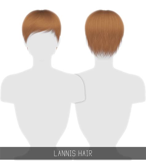 Sims 4 Hairs Simpliciaty Lannis Hair