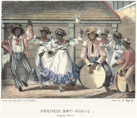 John Canoe Jonkanoo Dancers 1838 Art Jamaica History Caribbean