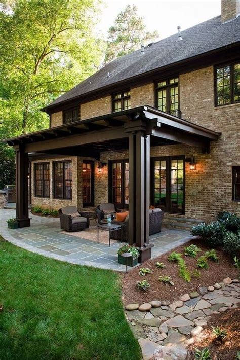 40 Adorable Patio Design Ideas In Front Of The House Backyard Patio