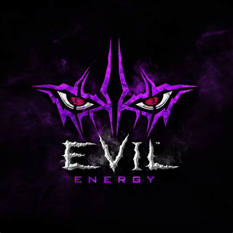 Evil Energy Logo Very Potent Energy Supplement And Product Company