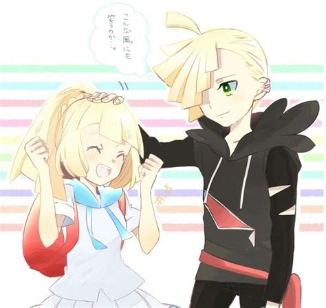 Lillie And Gladion Pokémon Heroes Pokemon Game Characters Pokemon Characters