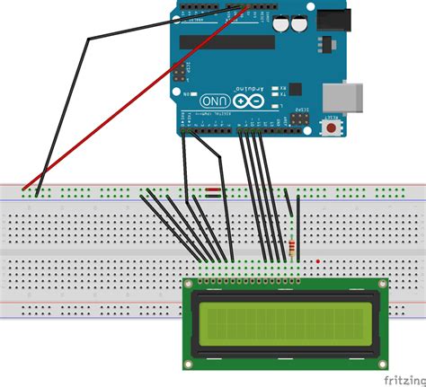 Arduino wiring diagram | wirings diagram as stated previous, the traces at a arduino wiring diagram signifies wires. Interfacing 16×2 LCD with Arduino - Technology & Hacking