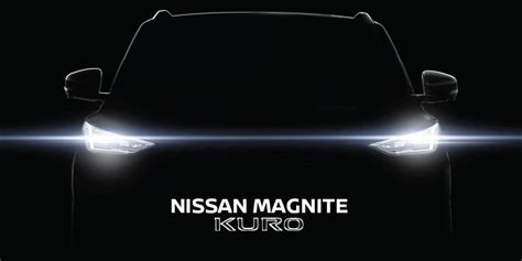 Nissan Magnite Kuro Special Edition Pre Bookings Open Launch In Oct