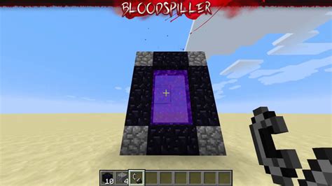 Minecraft How To Make A Nether Portal 1132 2019 Youtube