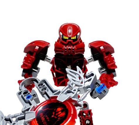 Lego Bionicle Metru Nui Toa Of Fire 8601 Vakama Complete With Kanoka