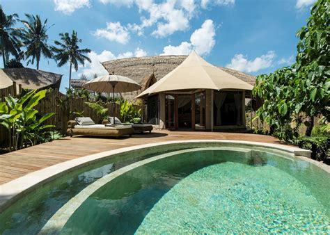 How to use glamping in a sentence. Sandat Glamping Tents | Hotels in Ubud | Audley Travel
