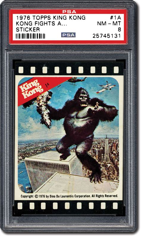 Psa Set Registry Collecting The 1976 Topps King Kong Trading Card Set