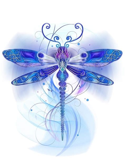 Dragonfly Fantasy Poster By Ntimea Dragonfly Tattoo Design Dragonfly