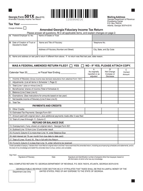 Ga Income Tax Form Fill Online Printable Fillable Blank Pdffiller