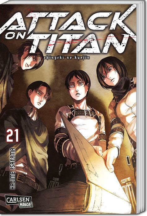 There is no confirmation yet as to how they will continue. Attack on Titan 21 Manga • World of Games