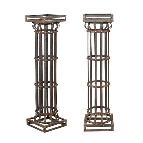 Architectural Salvage Tall Columns Pair For Sale At 1stdibs