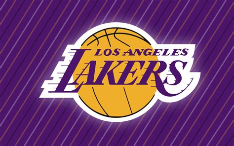 The official colors of the los angeles lakers basketball team are purple, gold, and black. Lakers Logo Wallpapers | PixelsTalk.Net