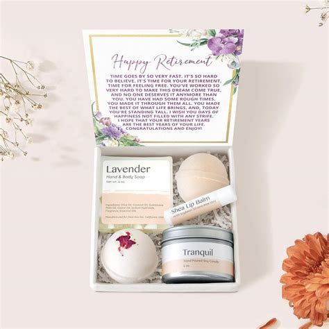 Buy Retirement Spa Gift Box Set - Farewell, Goodbye, Heartfelt Card