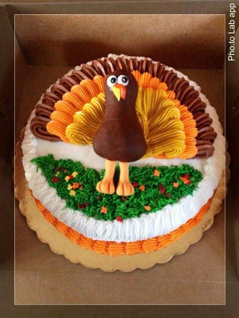 Thanksgiving Cake I Found The Picture In Facebook Thanksgiving Cakes Decorating Fall Cakes