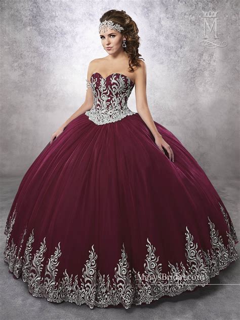 Quinceanera Sweet 16 Dresses Mary S Quinceanera Style 4q478 Sweet 15 Dresses Fancy