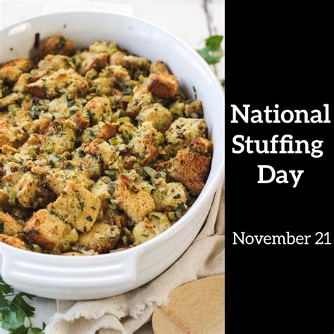 Copy Of National Stuffing Day Postermywall